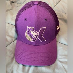 Sacramento Kings Basketball Hat NBA New Era  Purple Adult Size L/XL